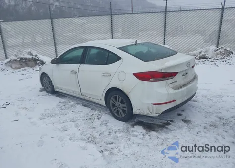 2018 Hyundai Elantra Sel z USA, uszkodzony, nr VIN 5NPD84LF6JH301099